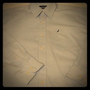 Men's long sleeve button down casual shirt